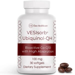 elan health care vesi sorb ubiquinol qh 100mg | 30caps | exp dec 2028