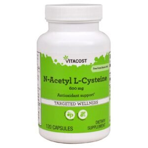 vitacost® n acetyl cysteine (nac) 600mg | 60 capsules | exp march 2028